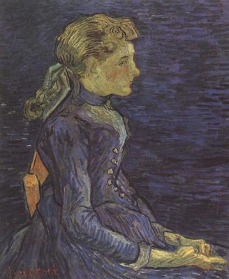 Vincent Van Gogh Portrait of Adeline Ravoux (nn04) oil painting image